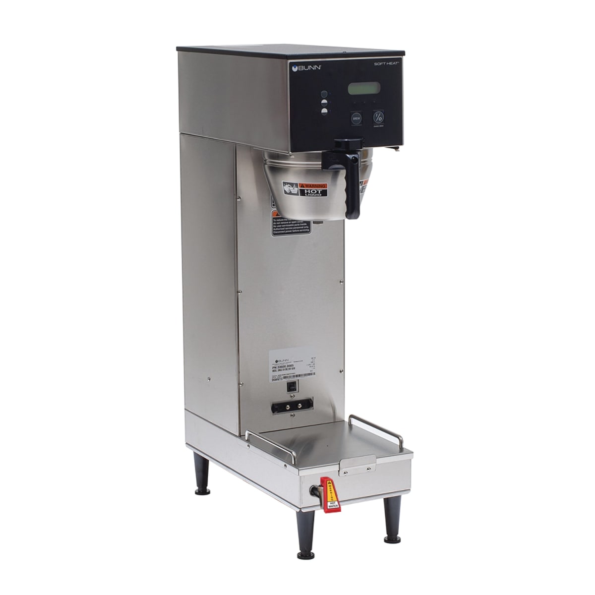 BUNN Single® SH Soft Heat® DBC® Milk Tea, Stainless (33600.0006